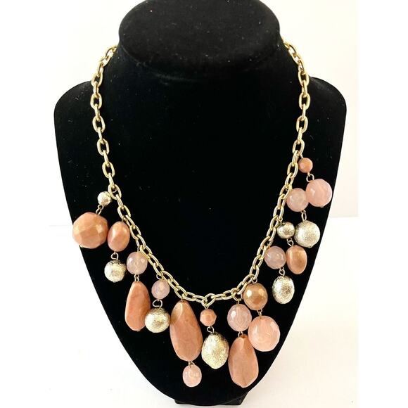 BOGO FREE BEADED STATEMENT NECKLACE - Picture 1 of 6